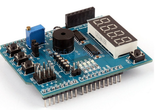 Multifunction Shield for Arduino Uno / Leonardo – All-in-One Expansion Board MAKERJUNCTION