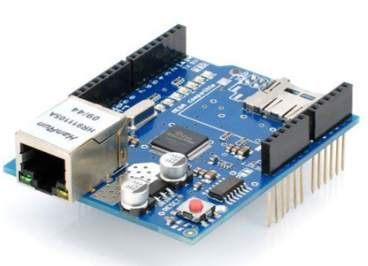 Ethernet W5100 Shield – Network Expansion Board with Micro SD Card Socket for Arduino MAKERJUNCTION