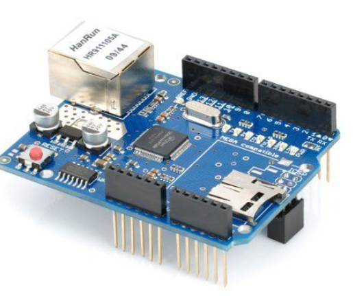 Ethernet W5100 Shield – Network Expansion Board with Micro SD Card Socket for Arduino MAKERJUNCTION