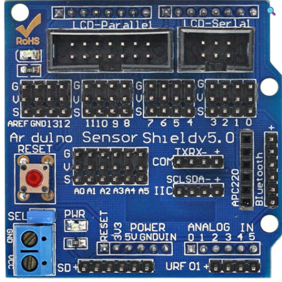 Arduino Sensor Shield V4.0 – Expansion Board for Arduino MAKERJUNCTION