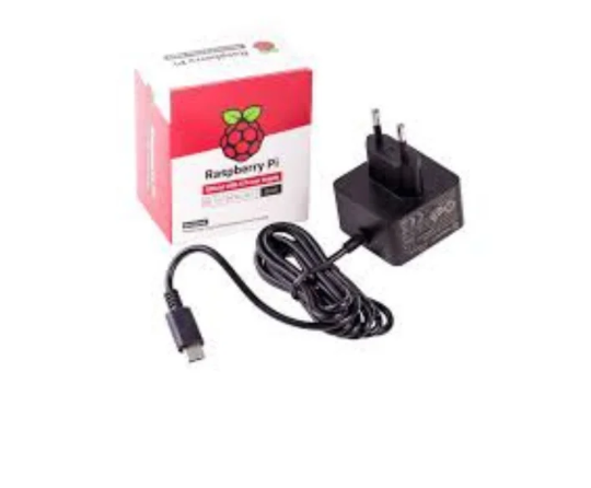 Raspberry Pi 4 Official Power Supply - 5V/3A USB-C Adapter for Stable Performance MAKERJUNCTION