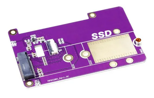 Elecrow Raspberry Pi 5 PCIe to M.2 NVMe SSD Expansion Board | High-Speed Storage Adapter | MakerJunction MAKERJUNCTION