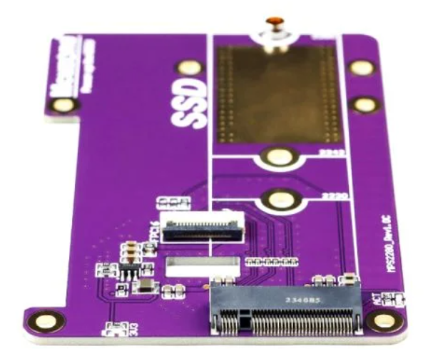 Elecrow Raspberry Pi 5 PCIe to M.2 NVMe SSD Expansion Board | High-Speed Storage Adapter | MakerJunction MAKERJUNCTION