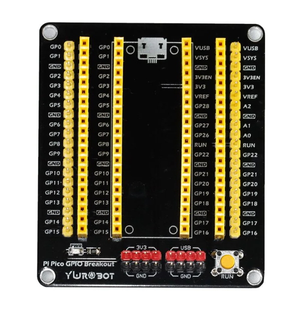 Elecrow Raspberry Pi Pico GPIO Expansion Board with Header Pin & Socket | MakerJunction MAKERJUNCTION