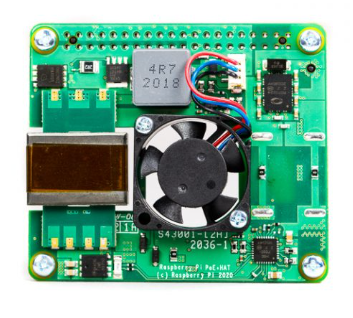 Raspberry Pi PoE+ HAT for 3B and Pi 4 ā Power over Ethernet Adapter | MakerJunction MAKERJUNCTION