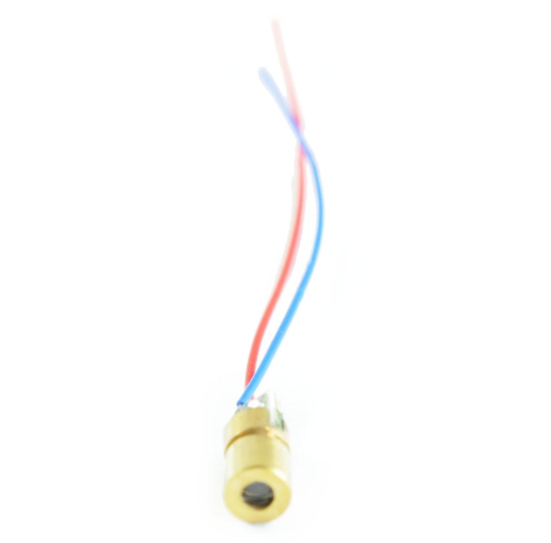 650nm 6mm 5V DC 5mW Mini Laser Dot Diode Module MAKERJUNCTION