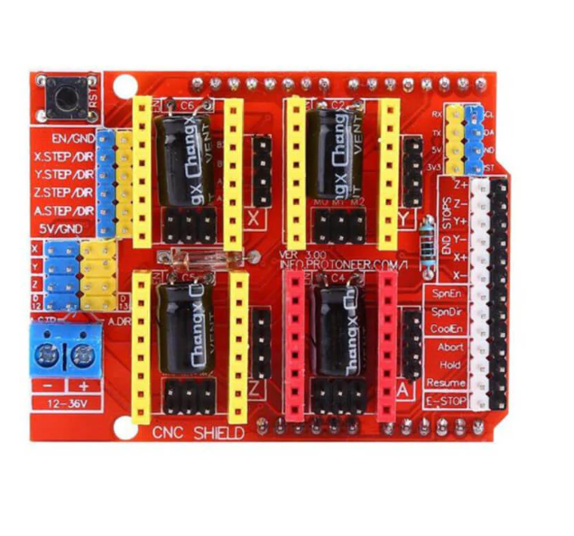CNC Shield V3 Engraving Machine 3D Printer A4988 DRV8825 Driver Expansion Board MAKERJUNCTION