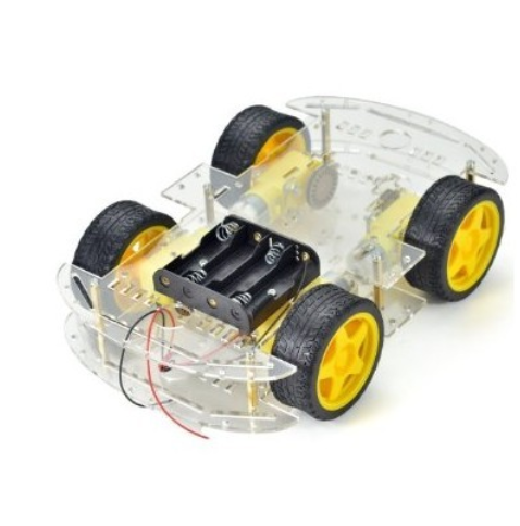 65mm Robot Wheel for BO Motors (Yellow) MAKERJUNCTION