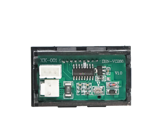 0-100V Dual LED Voltmeter Ammeter Monitor Panel (Without Shunt) MAKERJUNCTION