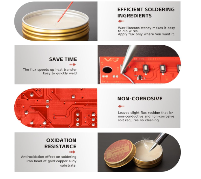 Solder Flux for Soldering Flux Paste for Electronics MAKERJUNCTION