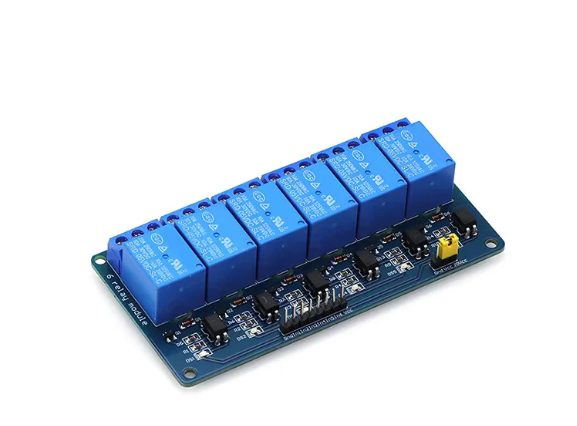 Blue Relay Board Module with Low Level Trigger Optocoupler MAKERJUNCTION