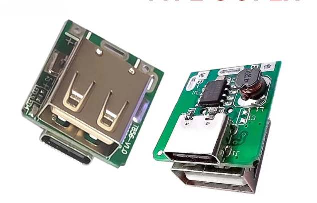 Up-Down Dual USB Step-Up Mini Power Bank Module MAKERJUNCTION