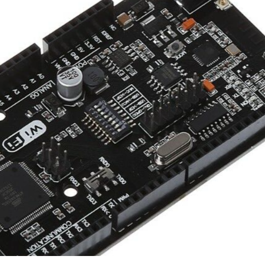 Mega + Wi-Fi R3 Atmega2560 + NodeMCU ESP8266 32Mb Memory USB-TTL CH340G Compatible For Arduino Mega MAKERJUNCTION