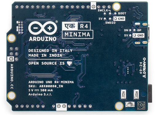 Official Arduino UNO EK (एक) R4 Minima – Made in India MAKERJUNCTION
