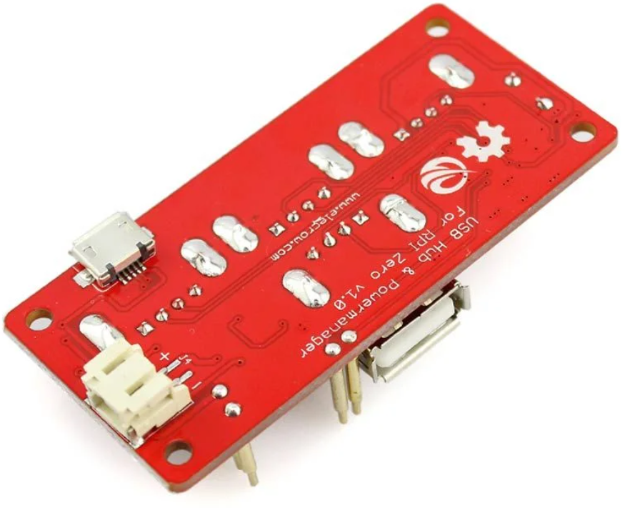 Elecrow USB Hub & Power Manager for Raspberry Pi Zero – 4-Port USB Expansion & Power Control Board | MakerJunction MAKERJUNCTION