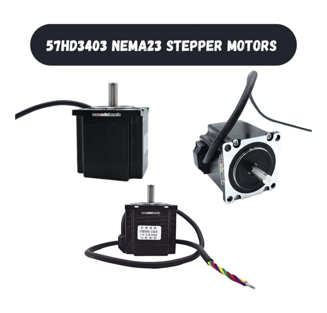 Nema23 57x57 Stepper Motors MAKERJUNCTION