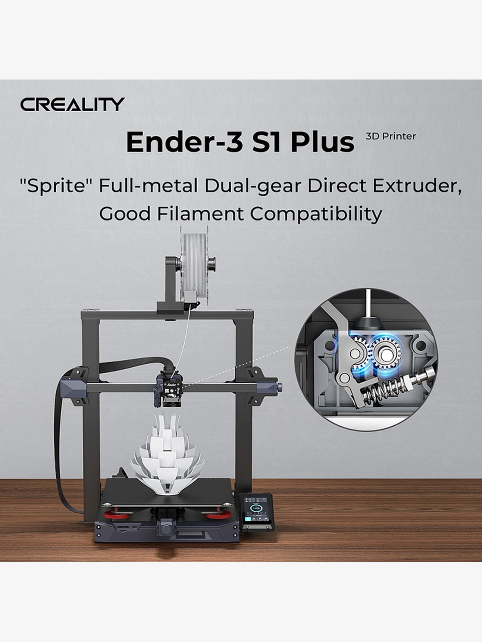 Ender 3 S1 Plus 3D Printer -300*300*300 - Image 5