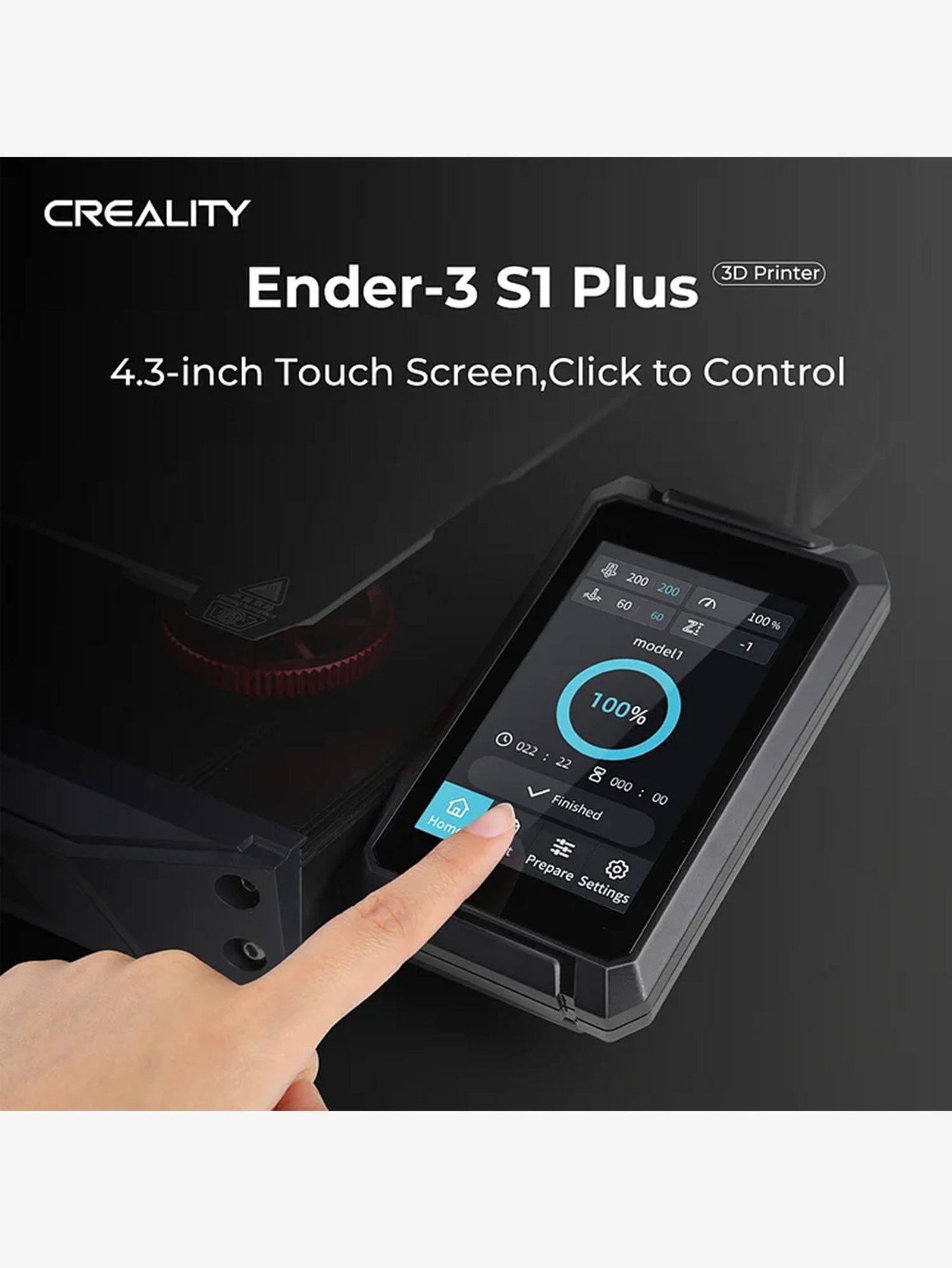 Ender 3 S1 Plus 3D Printer -300*300*300 - Image 7