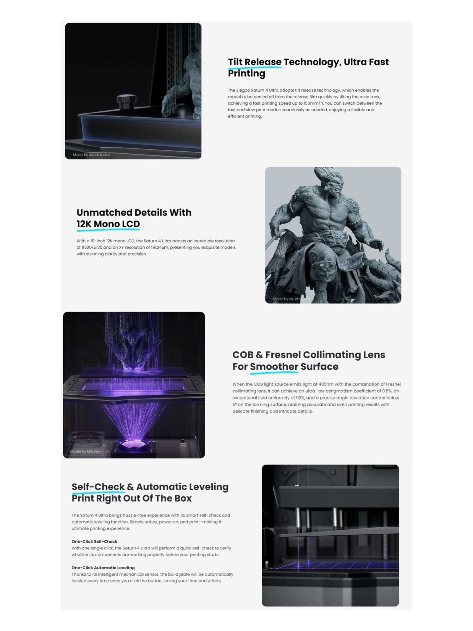 Saturn 4 Ultra Resin Fast 3D Printer - Image 6