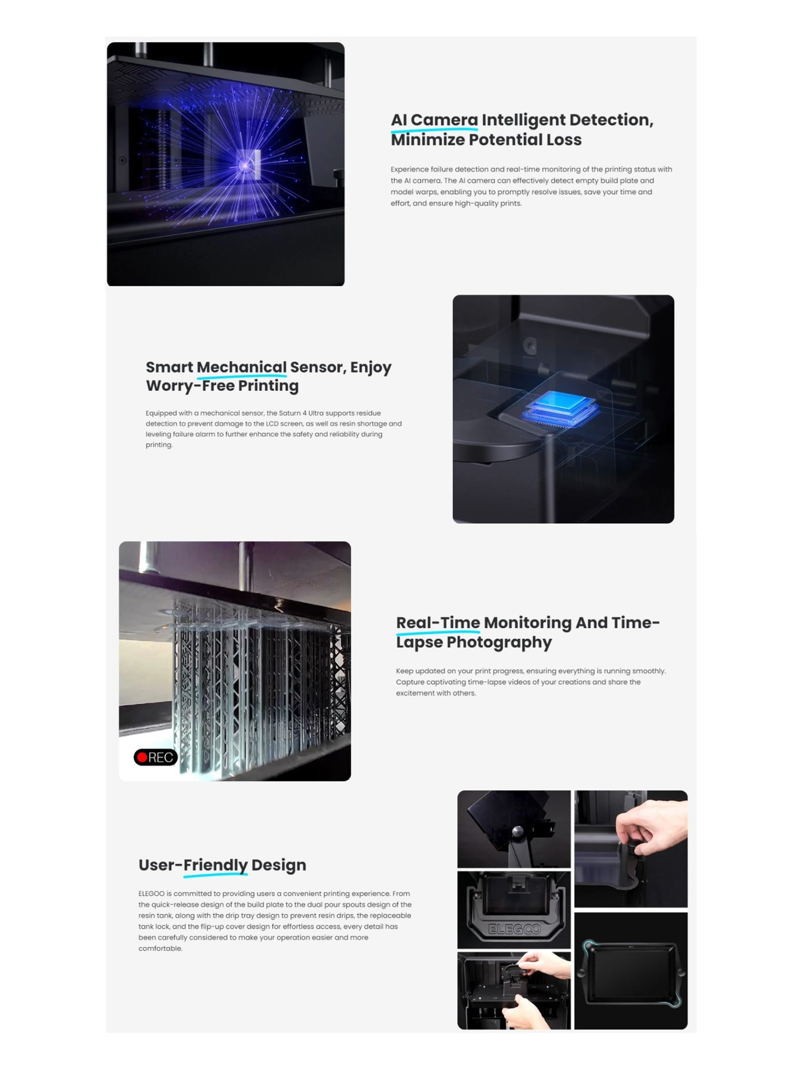 Saturn 4 Ultra Resin Fast 3D Printer - Image 7