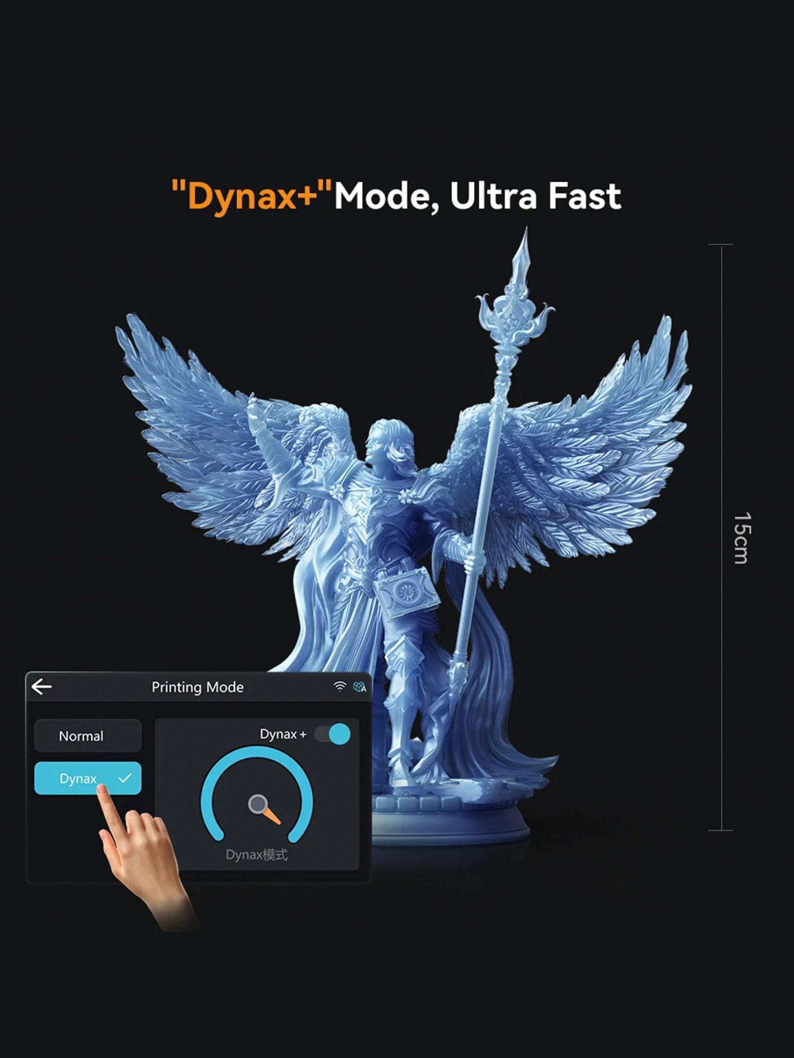 Creality Halot Mage S 14K Resin 3D Printer - Image 3