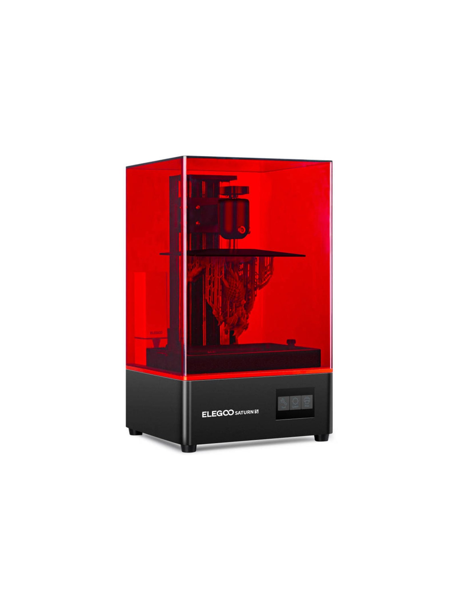 ELEGOO Saturn S LCD 3D Printer with FEP Sheet (Pack of 5) and Standard Resin 500 ml - Image 2