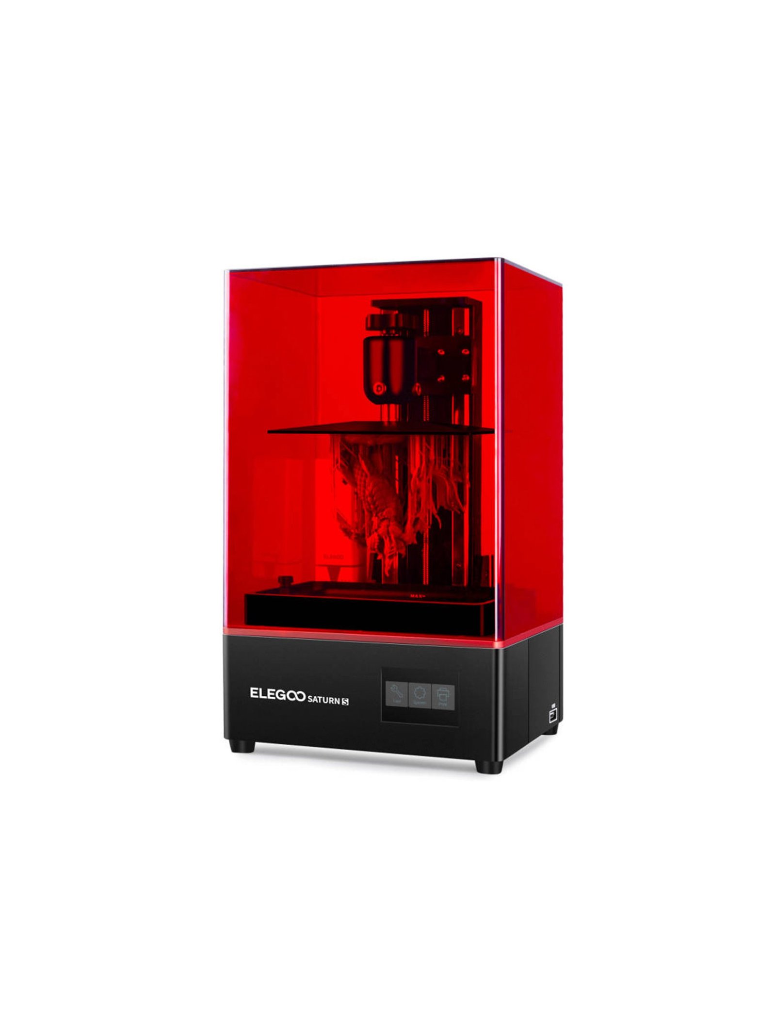 ELEGOO Saturn S LCD 3D Printer with Standard Resin 500 ml - Image 4