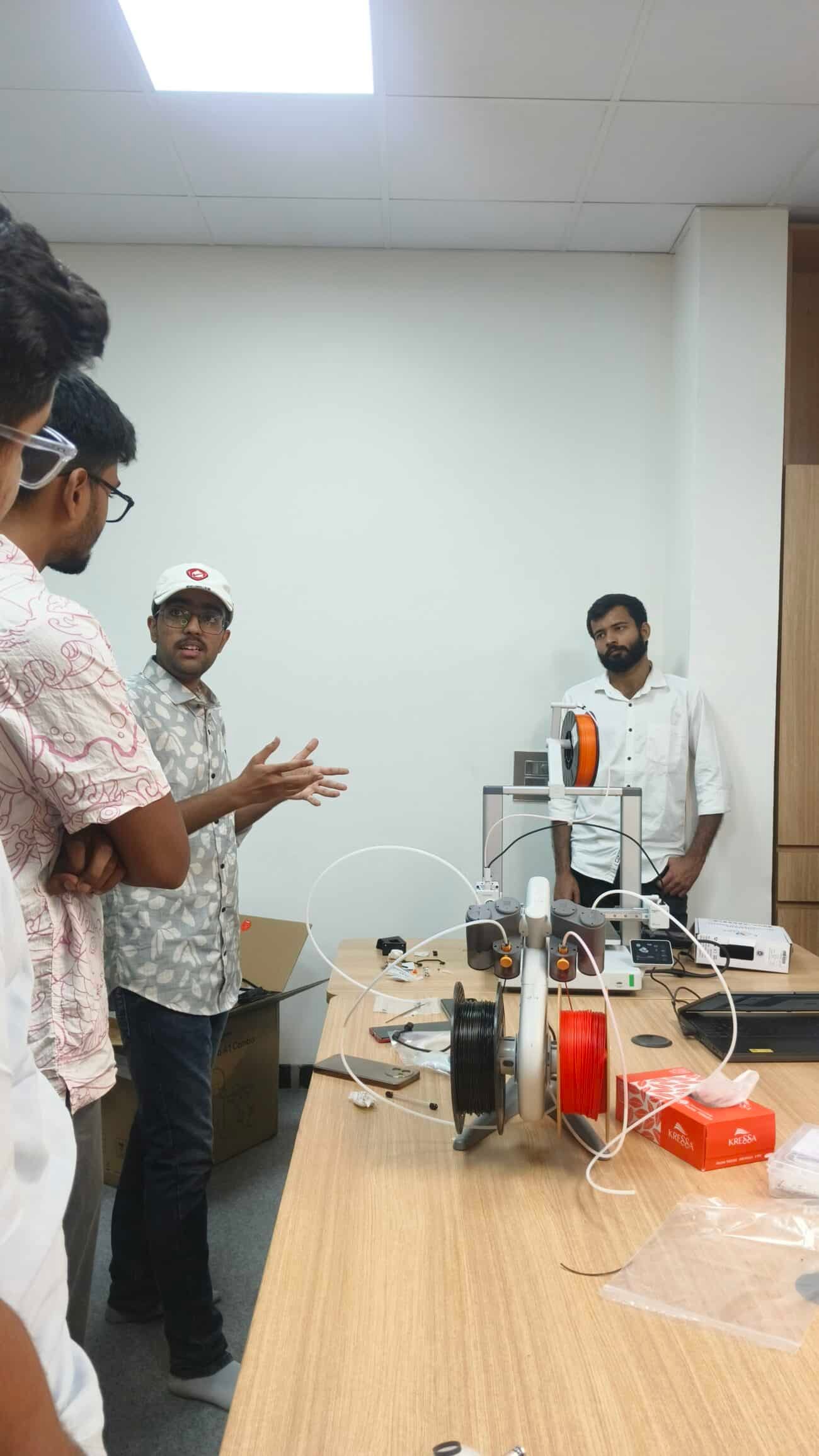 MakerJunction 3D printing training hands-on experience Jaipur